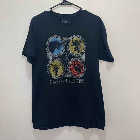 Game of Thrones Graphic T-Shirt Size Medium - Picture 1 of 5